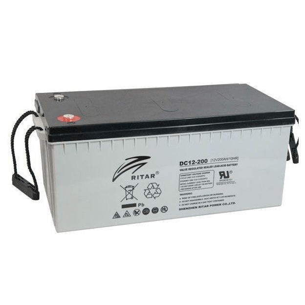 Deltec 12V 200Ah AGM Battery 12-200AGM