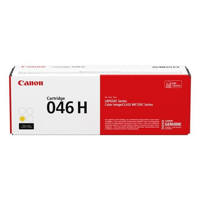 Canon 046H Yellow Toner Cartridge 5,000 Pages Original 1251C002 Single-pack