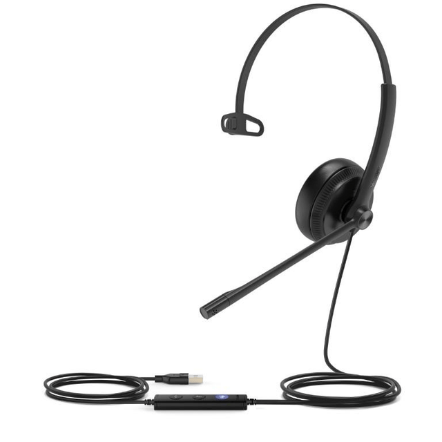 Yealink UH34 Mono Wired USB Type-A Headset for Microsoft Teams 1308014