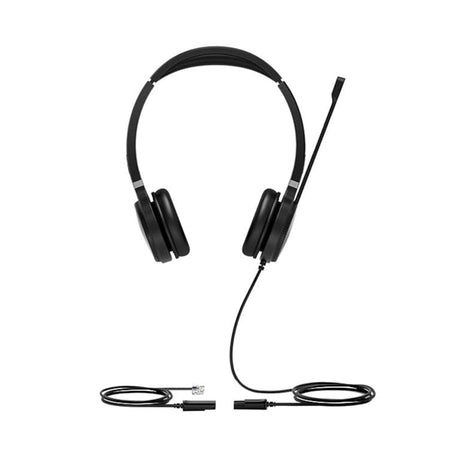 Yealink YHS36 Dual Wired Headset with QD to RJ9 Connection 1308021