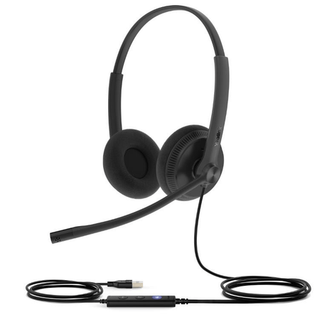 Yealink UH34 Lite Dual Wired USB Type-A Headset for Microsoft Teams 1308048