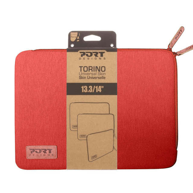 Port Designs TORINO Sleeve Notebook Case 13.3-inch Sleeve Case Red