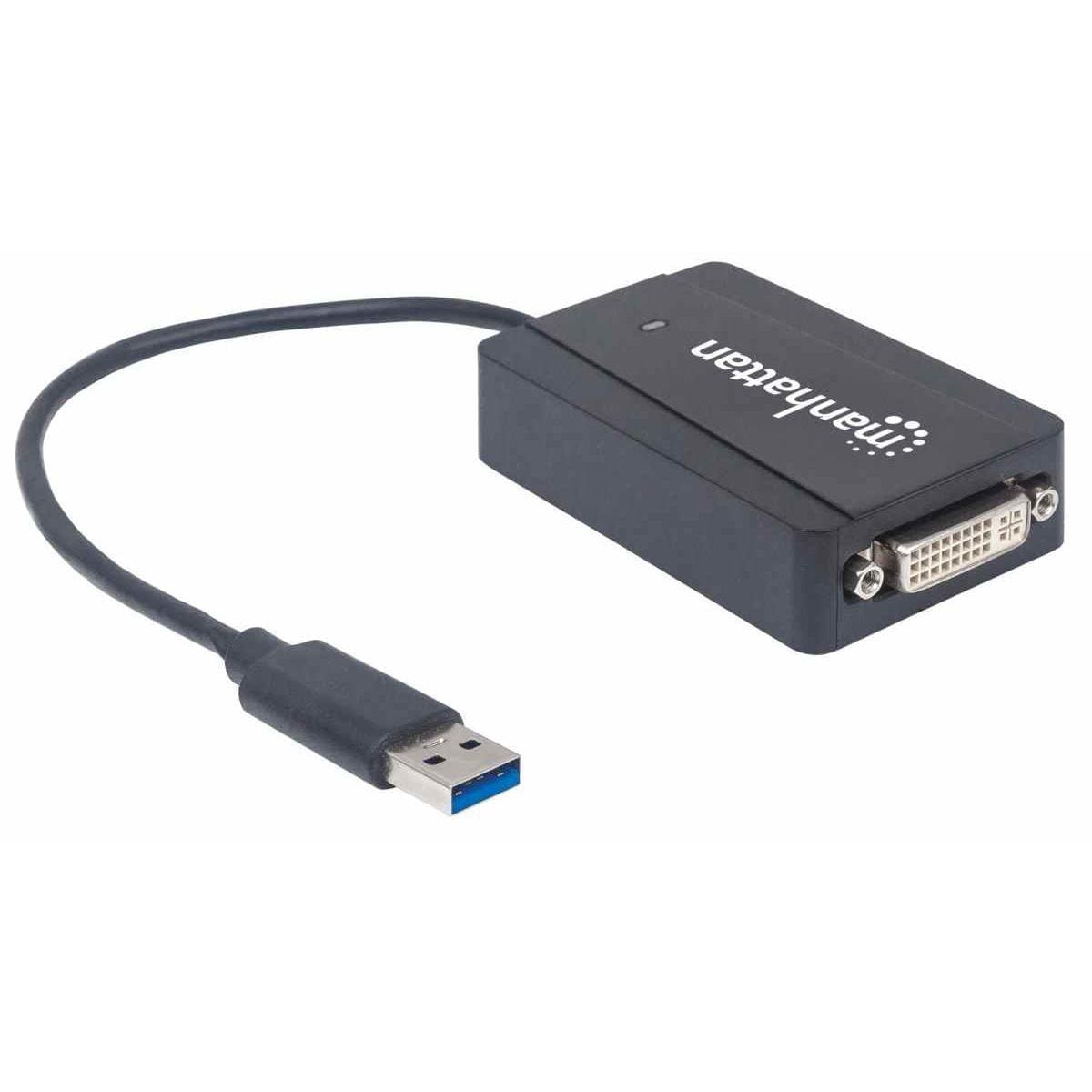 Manhattan Superspeed USB 3.0 to DVI Converter 152310