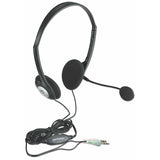 Manhattan 3.5mm Stereo Headset with Mic 164429