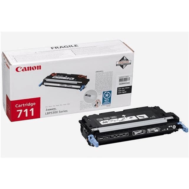 Canon 1660B002 Black Toner Cartridge 6,000 Pages Original Single-pack