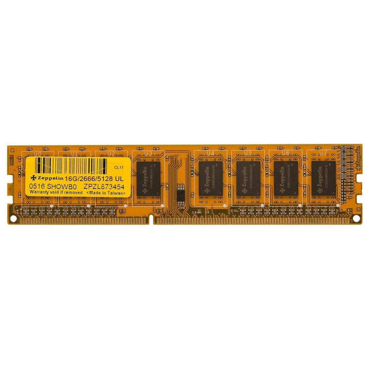 Zeppelin 16GB DDR4 2666MHz Dimm Memory Module 16G/ZEP/2666