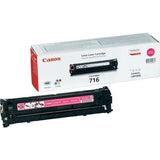 Canon 716 M Magenta Toner Cartridge 1,500 Pages Original 1978B002 Single-pack