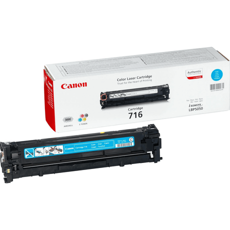 Canon 716 C Cyan Toner Cartridge 1,500 Pages Original 1979B002 Single-pack