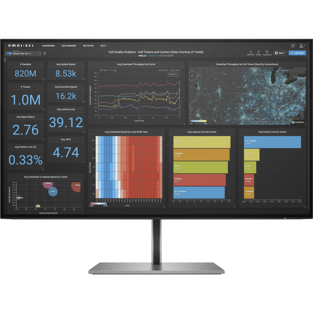 HP Z27q G3 27-inch 2560 x 1440p QHD 16:9 60Hz 5ms LED Monitor 1C4Z7AA