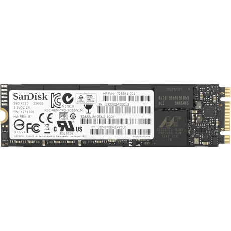 HP Turbo Drive Gen2 256GB M.2 Internal SSD 1CA51AA