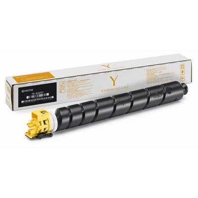 Kyocera TK-8345Y Yellow Toner Kit Cartridge 12,000 Pages Original 1T02L7ANL0 Single-pack