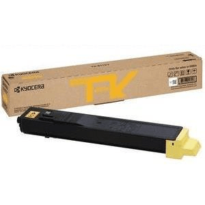 Kyocera TK-8115Y Yellow Toner Kit Cartridge 6,000 Pages Original 1T02P3ANL0 Single-pack