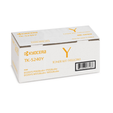 Kyocera TK-5240Y Yellow Toner Kit Cartridge 3,000 Pages Original 1T02R7ANL0 Single-pack