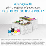 HP GT53XL 135-ml Bottle Black High Yield Printer Ink Cartridge Original 1VV21AE Single-pack