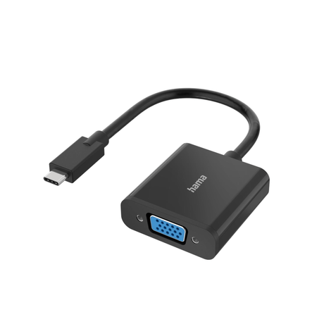 Hama Video Adapter USB C Plug To VGA Socket 200317