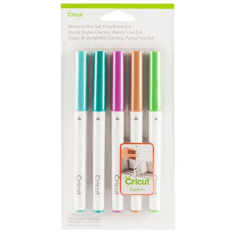 Cricut 5-pack Fine Point Pen Set For Explore/Maker Wisteria 2003976