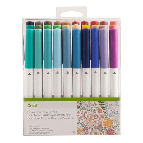 Cricut 30-Pack Fine Point Pen Set for Explore/Maker Ultimate 2004060