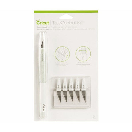 Cricut TrueControl Knife Kit With x5 Spare Blades Mint 2005033