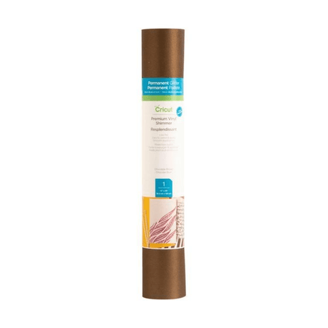 Cricut Shimmer Vinyl 30x122cm 1-sheet Chocolate 2006100