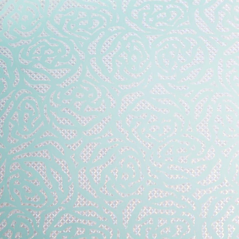 Cricut Premium Vinyl Holographic Bubbles 30x122cm 1-sheet Silver Whispering Blue 2006955