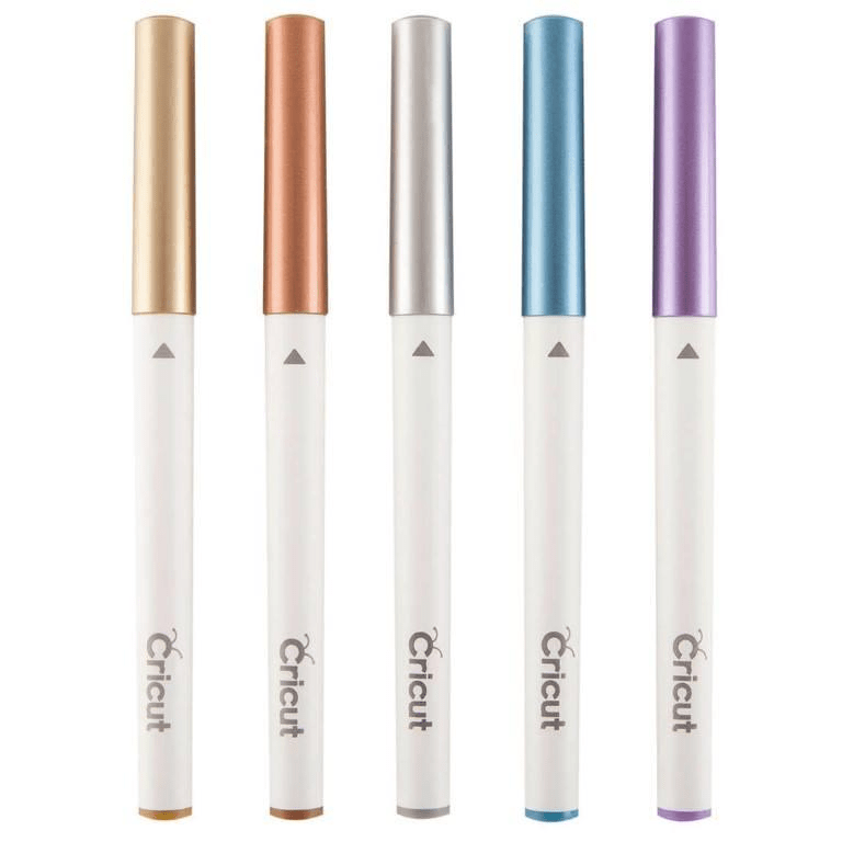 Cricut 5-pack Medium Point Pen Set For Explore/Maker Metallic 2008406