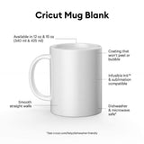 Cricut 350ml 6-pack Ceramic Mug White 2008942