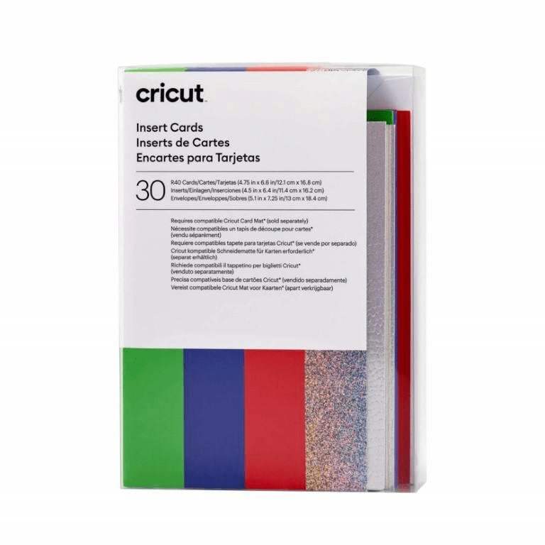 Cricut R40 30-pack Insert Cards Rainbow 2009471