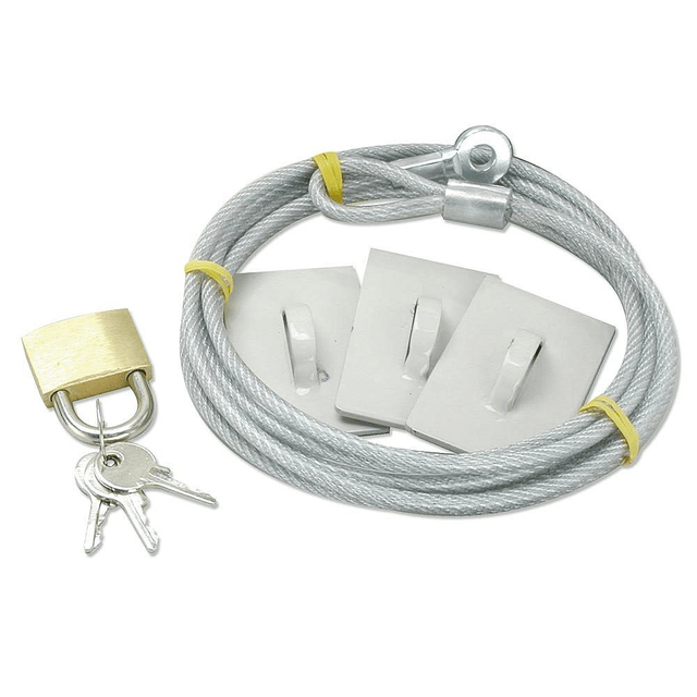 Lindy Computer Security Kit Cable Lock 2m 20275