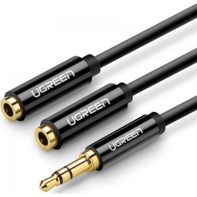 UGREEN 3.5mm Male to 3.5mm Female Black 20816