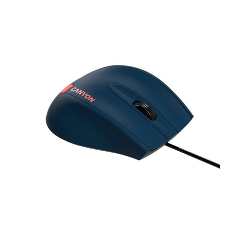 Canyon M-11 Wired USB Optical Mouse Navy Red CNE-CMS11BR