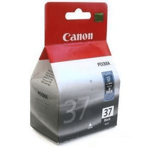 Canon PG-37 Black Printer Ink Cartridge Original 2145B005 Single-pack