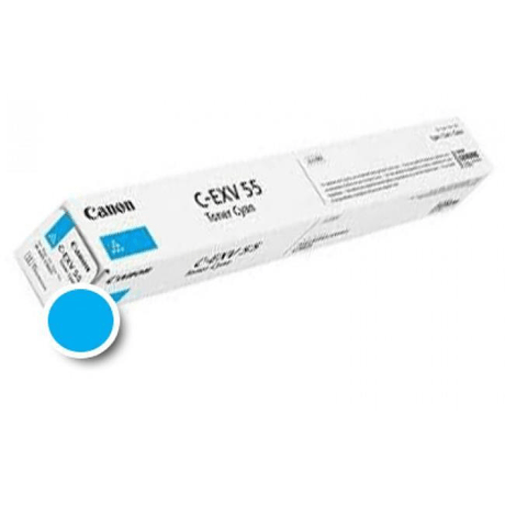 Canon C-EXV 55 C Cyan Toner Cartridge 23,000 Pages Original 2183C002 Single-pack