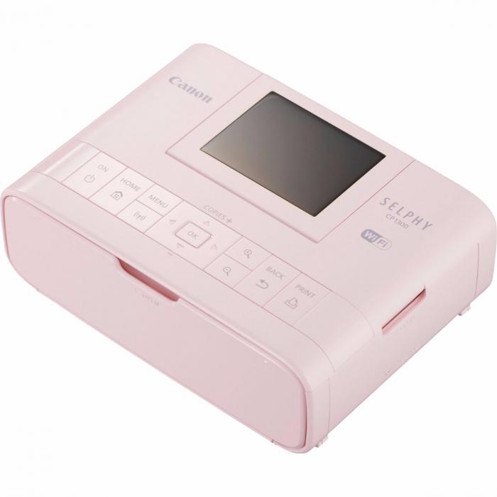 Canon SELPHY CP1300 300 x 300dpi 10 x 15cm Dye-sublimation Wi-Fi Photo Printer - Pink 2236C014