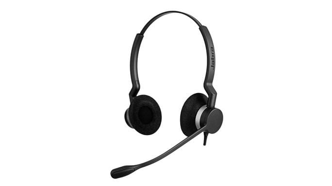 Jabra BIZ 2300 QD Duo Headset Head-band Black 2309-820-104