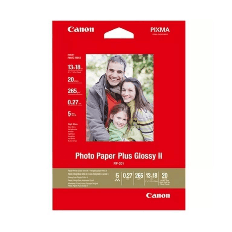 Canon Plus Glossy II PP-201 13x18cm High-Gloss Photo Paper 2311B018