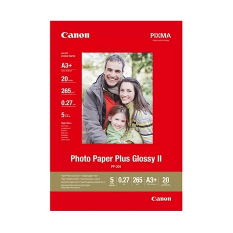 Canon Plus Glossy II PP-201 A3+ High-Gloss Photo Paper 2311B021