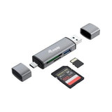 Equip Card Reader with USB 3.0 Hub 245460