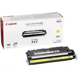 Canon 717 Y Yellow Toner Cartridge 4,000 Pages Original 2575B002 Single-pack