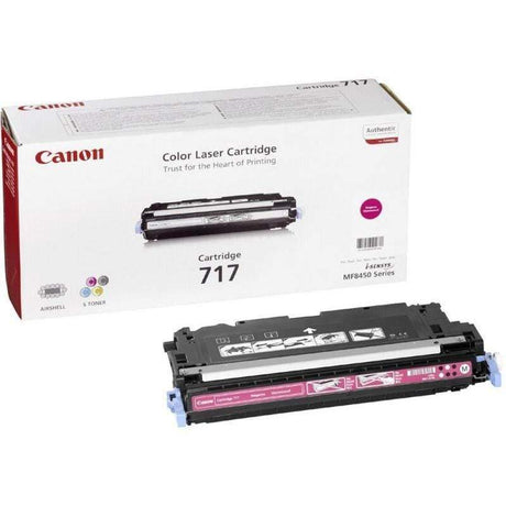 Canon 717 M Magenta Toner Cartridge 4,000 Pages Original 2576B002 Single-pack