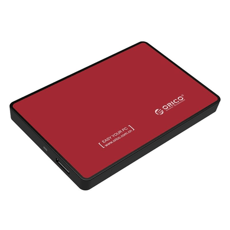 Orico External Hard Drive Enclosure Red 2588US3-V1-RD-BP