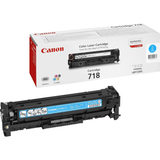 Canon CRG-718 C Cyan Toner Cartridge 2,900 Pages Original 2661B002 Single-pack