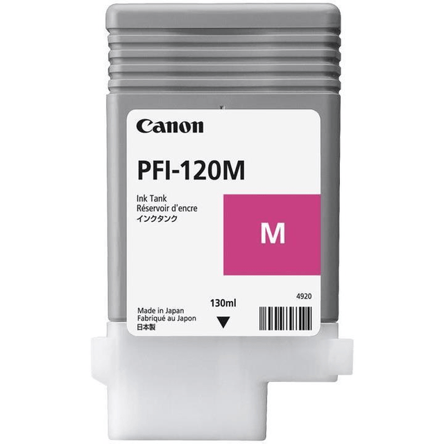 Canon PFI-120M Magenta Printer Ink Cartridge Original 2887C001 Single-pack