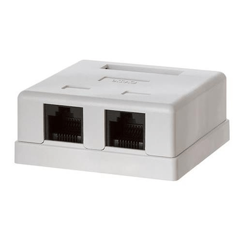 Netix RJ45 Double Surface Mount Box 29-0020A