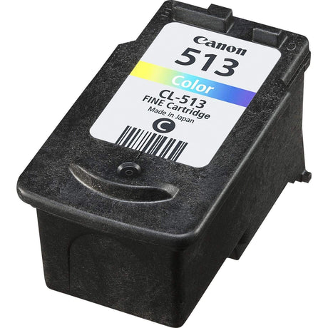 Canon CL-513 Cyan, Magenta, Yellow Printer Ink Cartridge Original 2971B001 Single-pack