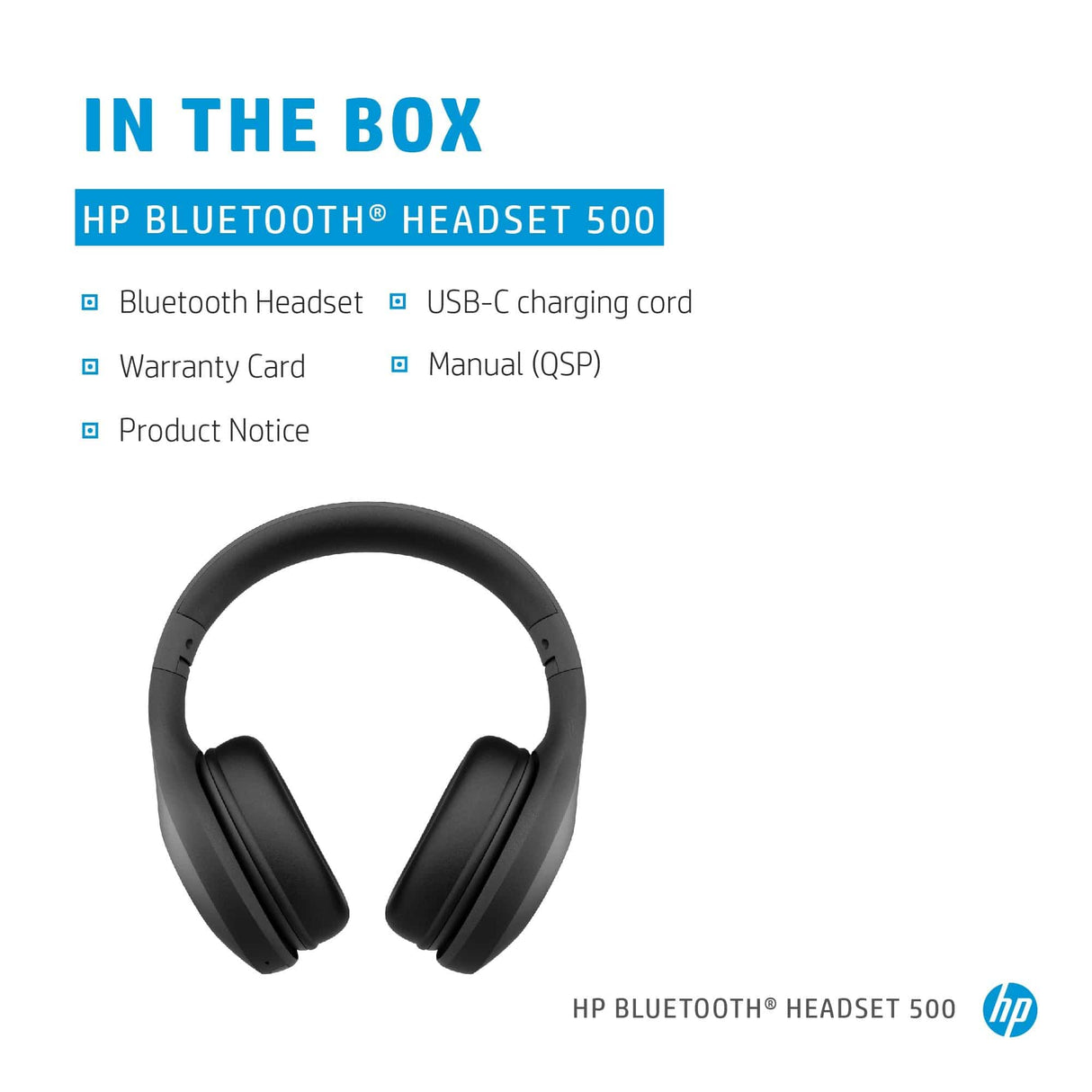 HP 500 Bluetooth Headset 2J875AA