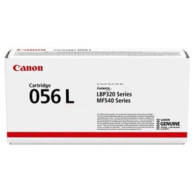 Canon 056L Black Toner Cartridge 5,100 Pages Original 3006C002 Single-pack