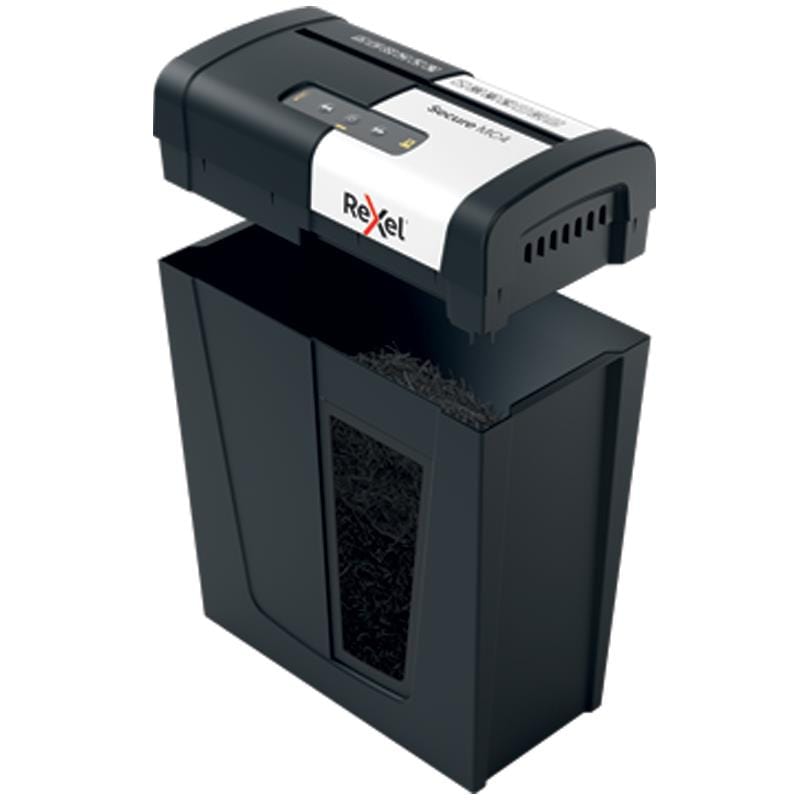 Rexel Secure MC4 Whisper-Shred Micro Cut P5 Paper Shredder 301029