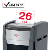 Rexel Momentum Extra XP426+ Jam Free Cross Cut Paper P4 Shredder 301037