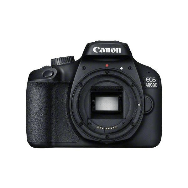 Canon EOS 4000D + EF-S18-55 F/3.5-5.6 III SLR Camera Kit 18 MP Black