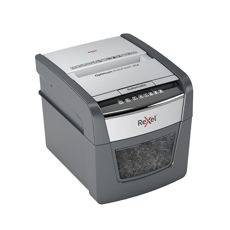 Rexel Optimum Auto+ 50X Cross Cut P4 Shredder